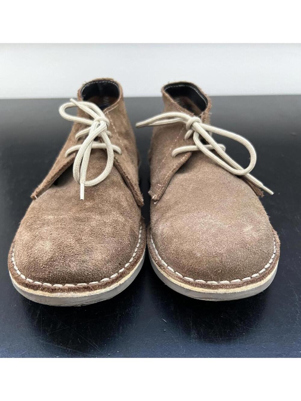 Veldskoen Unisex‎ Heritage Farmer Brown Suede Lace-Up Shoes - 7Men - Picture 3 of 8